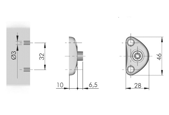 Befestigung des Schrankrahmens LIVENZA ITALIANA F (Compact)