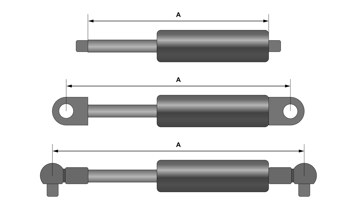 Technical image of Gas spring ALKO with reference number 860046