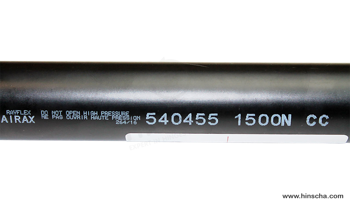 Gasfeder ø 14-28, 1500N,K200,Auge ø10,A500