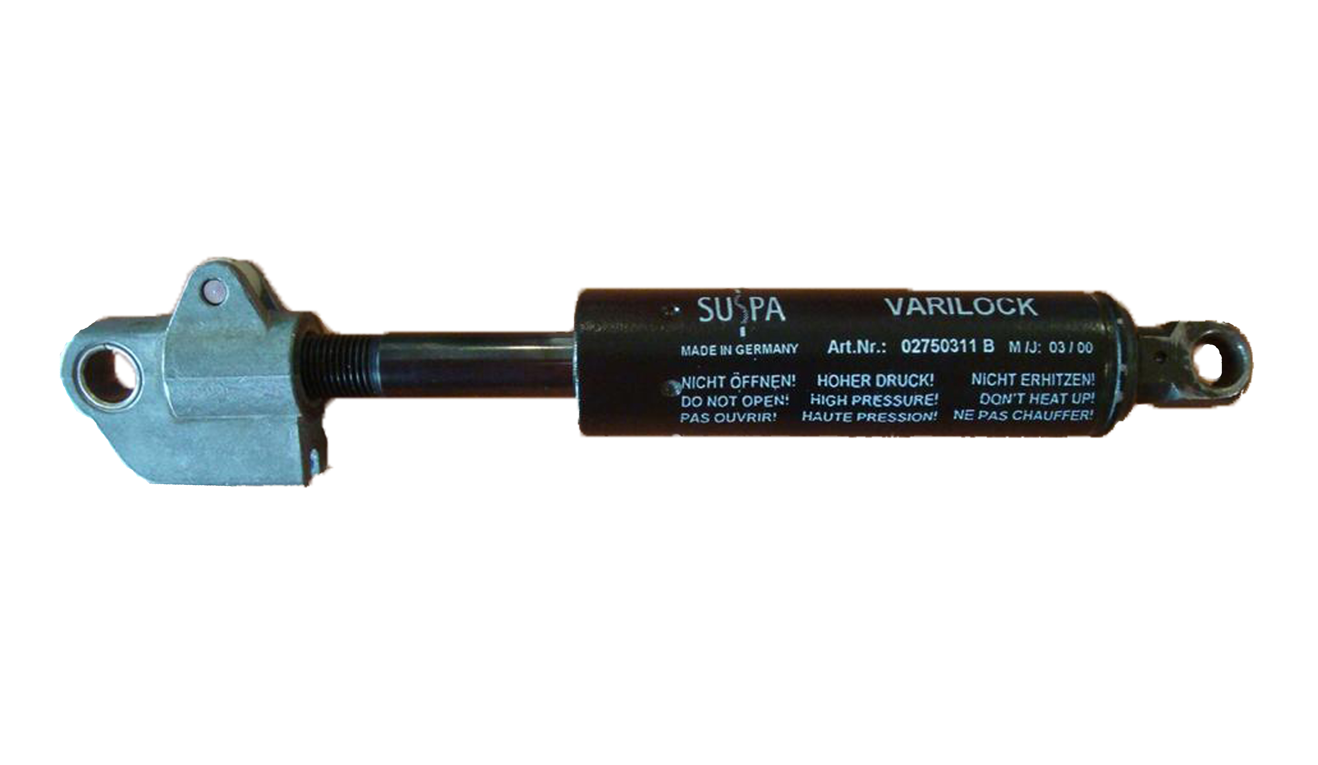 Alt. gas spring Suspa Varilock 02750311C 600N