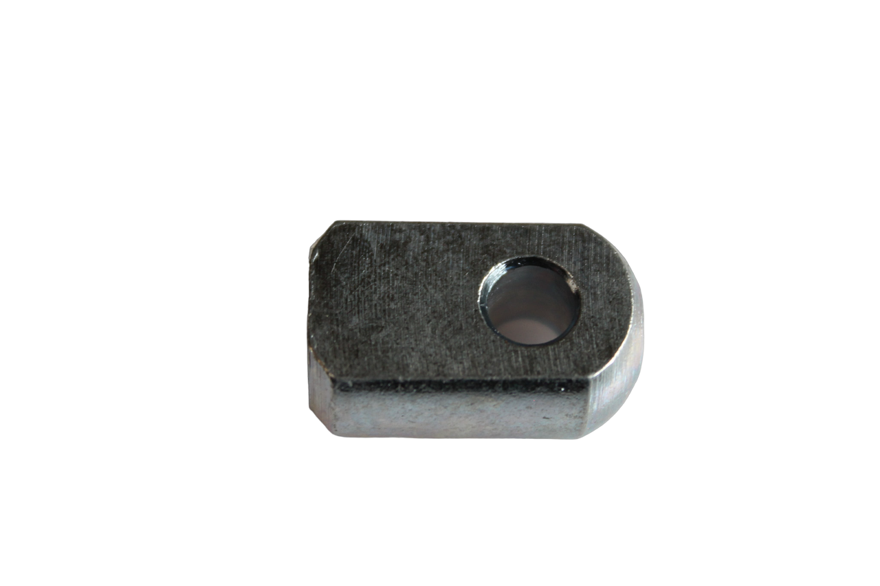 End fitting eye round M6, Ø6.1, D16, galvanised