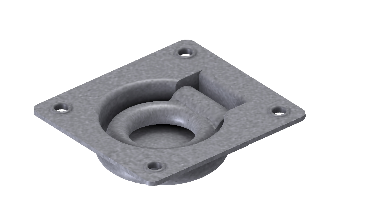 Recessed lashing ring, heavy model with reference number 551082